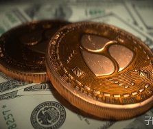 突破2.3万美元的比特币，比公允价值高出了50%以上