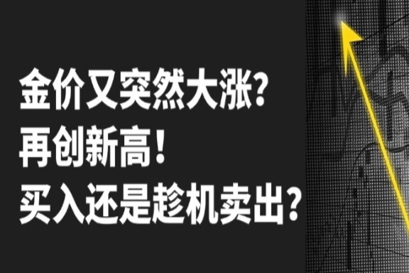 上海银之梦科技——金价又突然大涨，再创新高！买入还是趁机卖出？